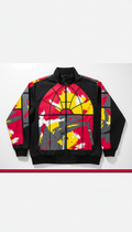 Statement jacket artist collaboration capsule