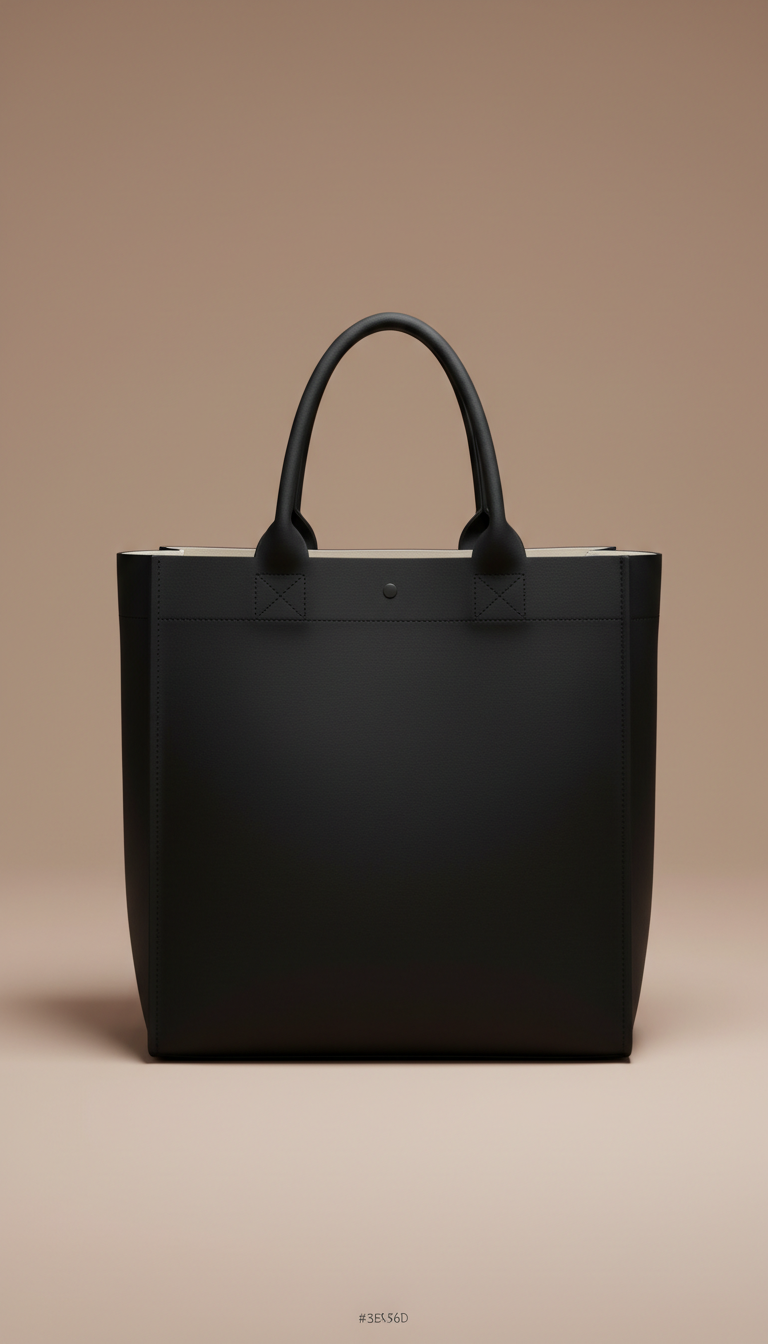 Monochrome Canvas Statement Tote