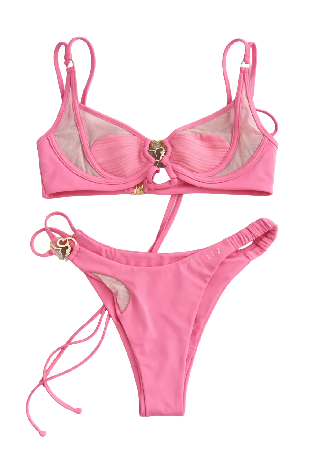 Gold Hearts Bikini