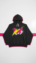 Oversized graphic hoodie heavyweight cotton