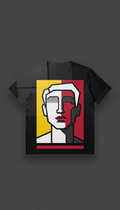 Pop-art tee premium screen print