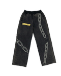 Distressed Chain Heavyweight Sweat Pants