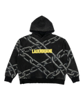 Distressed Chain Heavyweight Hoodie